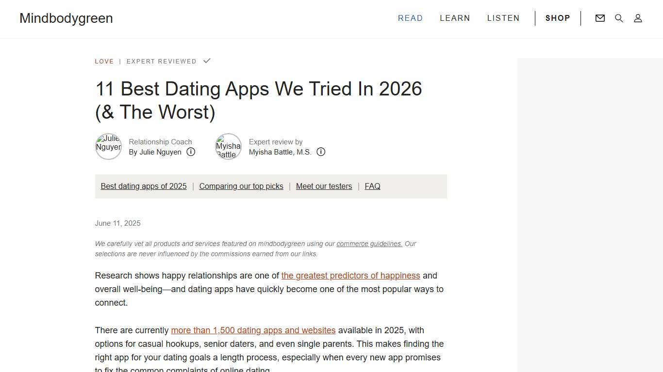 We Tried The Best Dating Apps Of 2026 — These Top Picks Are Actually Worth Your Time